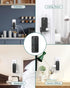 Surge Protector Outlet Extender, 6 AC Multi Plug with 3 USB Ports, 1800J Wall Charger, Black