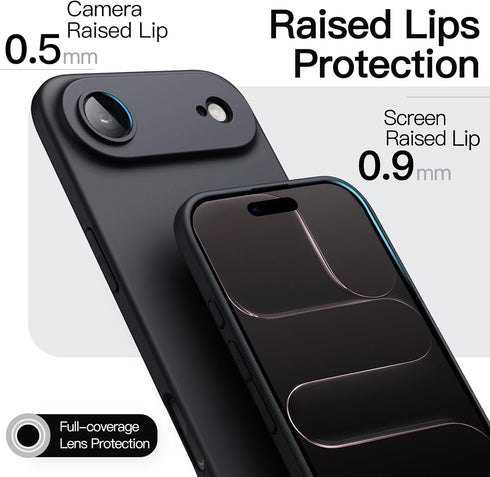 JETech 6.5-Inch Slim Case for iPhone Air, Ultra-Thin Lightweight Minimalist Phone Cover with Camera Lens Protection
