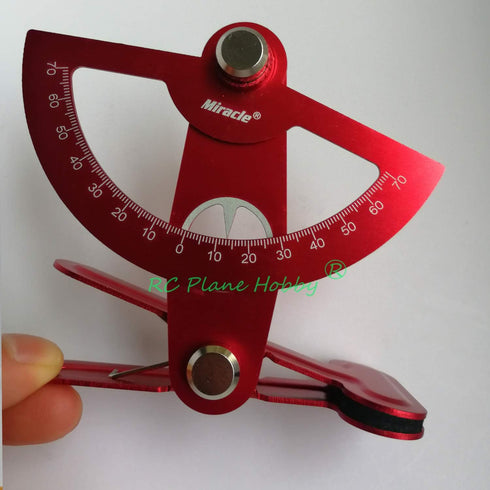 RC Plane Hobby Throw Meter for RC Model RC Plane DIY Tool Anodized Aluminum Throw Meter
