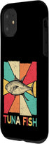 Tuna Fishing Apparel Co. 11 Vintage Tuna Fish Lover Retro Style Tuna Whisperer Gift Case for iPhone