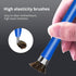GTHUNDER 2pcs Double Head Anti-Static ESD Safe Hard Brush, Phone Motherboard IC Cleaning Tools, Blue