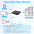 TDA7498E Bluetooth Amplifier Board - 160W×2+220W Subwoofer, 2.1 Channel Audio Receiver Power Amplifier Module with