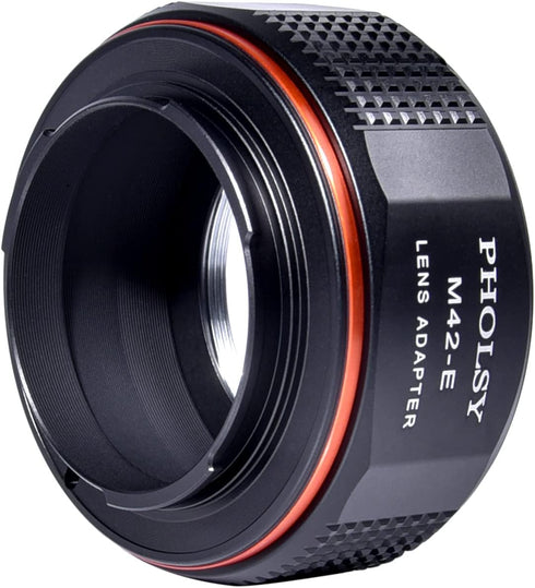 M42 to E Mount Adapter for M42 42mm Screw Mount Lens to E Mount Camera, Compatible with Sony a1, a9ii, a7 Series, NEX