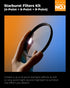 K&F CONCEPT 62mm (3pcs) 4 6 8 Set -18 3 Star Filters Kit Points Points Points Cross Screen Starburst Filters Layer