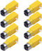 8pcs DC Geared Motor DC3V-12V for Four-Wheel Drive Toy Car/Aircraft Toys, Batch Number: Double Axis 1:48