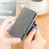 36 Slots Memory Card Case, Water-Resistant Anti-Shock Wallet for 24 Micro SD SDXC SDHC TF Cards and 12 SD SDXC SDHC