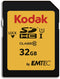 KODAK Premium Memory Card 32GB, 85MB/s Read Speed, 25MB/s Write Speed, Compatible with SDHC and SDXC - EKMSD32GHC10K