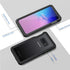 Lanhiem IP68 Waterproof Dustproof Case for Samsung Galaxy S10e, Heavy Duty Full Body Protective Clear Back Cover, Black