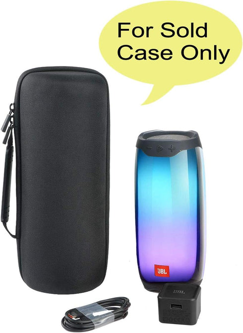 co2CREA Hard Travel Case Replacement for JBL Pulse 4 Waterproof Portable Bluetooth Speaker (Black Case)
