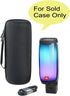 co2CREA Hard Travel Case Replacement for JBL Pulse 4 Waterproof Portable Bluetooth Speaker (Black Case)
