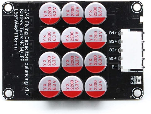 3S 4S 12V 5A Battery Active Equalizer BMS Balancer for Lipo Li-ion LFP LiFePO4 Lithium Battery Balance Module
