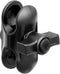 Tackform 2" Long Metal 20mm Ball and Socket Arm DuraLock 20 Series, Dual 20mm Sockets with Anti-Theft Knob