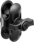 Tackform 2" Long Metal 20mm Ball and Socket Arm DuraLock 20 Series, Dual 20mm Sockets with Anti-Theft Knob