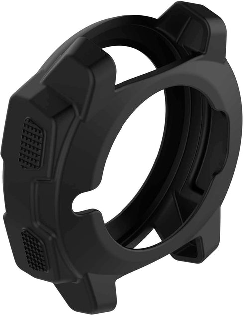 SplenSun Compatible Silicone Protective Cover Cases Anti-Scratch Bezel Protector for Garmin Instinct, Instinct Solar