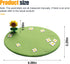 GAOLAOSY 4" 3.2" Car Dashboard Non-Slip Mat, Multifunctional Adhesive Gel Pad for Car Interior, Cute Flower Sticky Dash