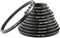 K&F Concept 11 Pieces Step Down Filter Adapter Rings Set - Metal Kit 43-37mm, 52-43mm, 55-52mm, 58-55mm, 62-58mm,