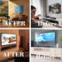 Suixing Sound Bar Mounts Universal Wall Mount Kit for Most Soundbars with Hardware Kit