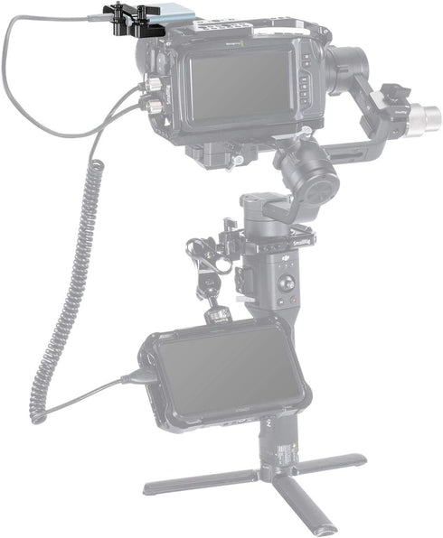 SMALLRIG Mount Bracket SSD Holder for Samsung T5 SSD, Compatible with BMPCC 4K & 6K and Z CAM (New Version) – 2245B