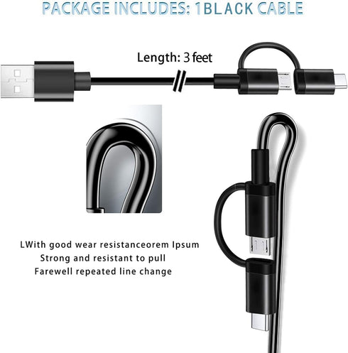 USB Wall Charger Charging Cable Cord for Ortizan Portable Speaker, OontZ Angle 3, Angle 3 Pro, and More