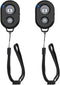 Zttopo Wireless Camera Remote Shutter for Smartphones (2 Pack), Wireless Phone Camera Remote
