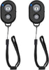 Zttopo Wireless Camera Remote Shutter for Smartphones (2 Pack), Wireless Phone Camera Remote