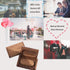 FEWINA 64GB USB3.0 64G 3.0 Oval Wood Flash Drive Box, Wooden USB Drive USB Super-Speed Thumb Drive Jump Drive Ideal