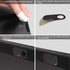 HKDGYHON 0.027 Inch (Black-3 Pack) Laptop Camera Cover Slide, Ultra-Thin Metal Camera Privacy Covers, Webcam Cover