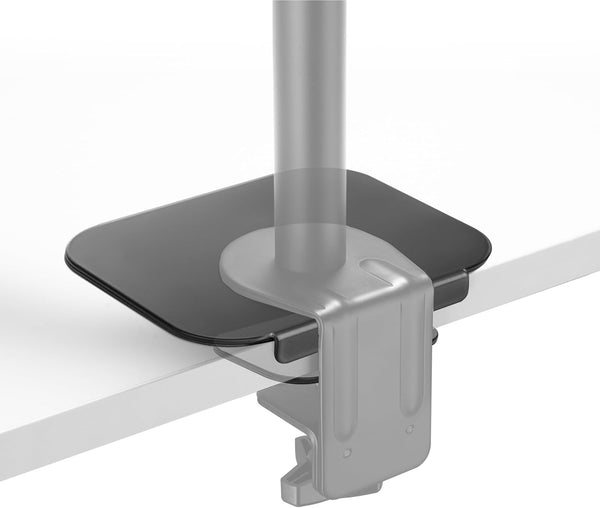 Mount-It! Monitor Mount Reinforcement Plate, Steel Desk Protector for Glass and Thin