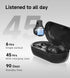 King Lucky i21 Open Ear Clip On Earbuds, Wireless Bluetooth Headphones with Mic, Noise Cancelling, Waterproof IPX4,