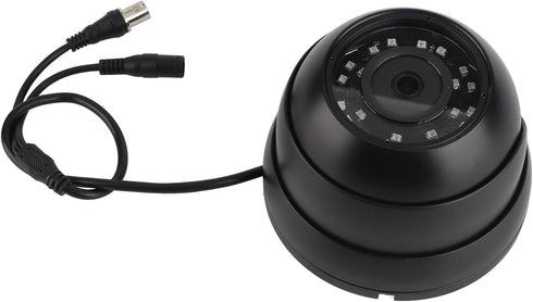 Ejoyous 1080P 120 14LED 360 Dome Camera CCTV Wide Angle Night Vision Adjustable with Audio for Bus Truck Cabin (Black)