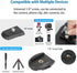 koolehaoda Quick Release Plate Adapter, Action Camera Accessories 2-Pack for GoPro, Selfie Stick, Tripod, and More