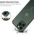 BENTOBEN iPhone 13 Pro Max Case, Dark Green Translucent Matte, Shockproof, MagSafe Compatible, 6.7" Protective Cover.