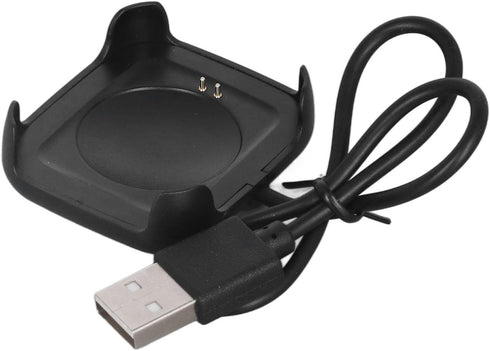 Demeras 19 22 Smartwatch Charger, Stable Charging Wire Smartwatch Charger Holder Lightweight USB Cable Portable Folding