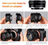 K&F Concept PK K Mount Lens Adapter for Sony NEX E-Mount, Compatible with NEX-3, NEX-5, NEX-6, NEX-7