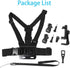 PellKing Mobile Phone Chest Mount Harness Strap Holder for Samsung iPhone Plus, Action Camera POV