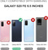 Dexnor for Samsung Galaxy S20 FE Case, Heavy Duty Military Grade Protection with Built in Screen Protector and Kickstand