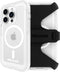 Pelican Voyager Series iPhone 15 Pro Case 6.1", Compatible with MagSafe, Anti-Yellow, Clear with Belt Clip