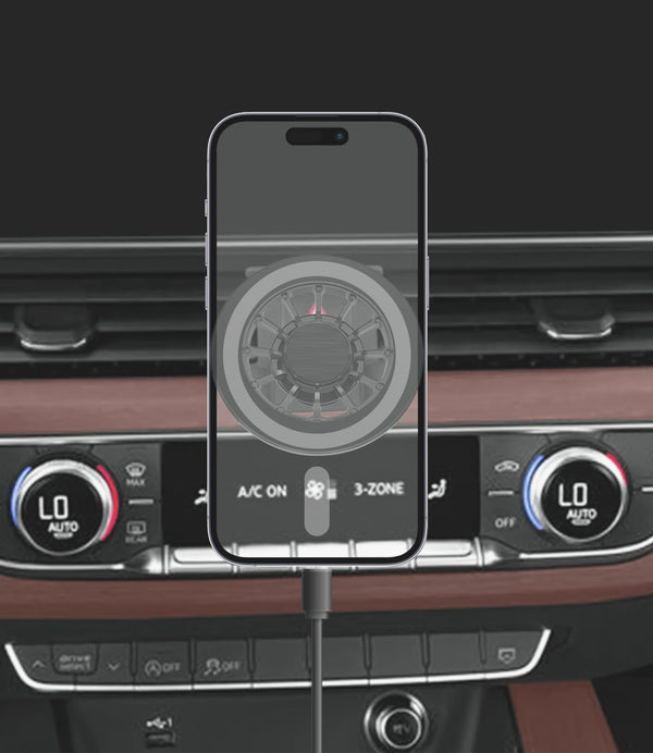 Phone Mount for MagSafe, Exclusive Fit for 2017-2024 Audi A4 S4 A5 S5, Super-Strong Magnet for iPhone