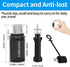 2 Pack USB-C Female to MicroUSB Male Charging Adapter, Compatible with Power Bank, Type-C Device