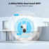OOSSXX Dual Lens Security Cameras Outdoor System, Wireless WiFi PTZ Camera, 2-Way Audio, Color Night Vision
