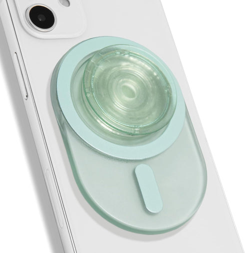 On The Grip Oval Magnetic Phone Grip MagSafe Compatible, Translucent Design, Slim and Lightweight, Grip