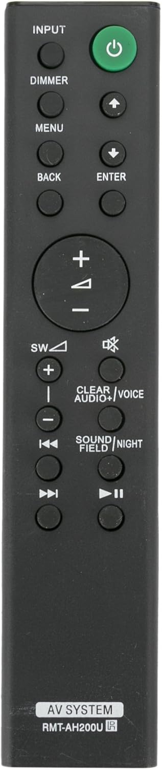 New Replace Remote Control RMT-AH200U for Sony SA-WRT3 SA-WCT390 HT-RT3 HT-RT40 HT-RT4 HT-CT390 SA-CT390