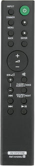 New Replace Remote Control RMT-AH200U for Sony SA-WRT3 SA-WCT390 HT-RT3 HT-RT40 HT-RT4 HT-CT390 SA-CT390