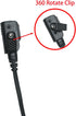 XPR3500e Earpiece Headset with Mic PTT for Motorola Walkie Talkie, Models XPR3500, XPR3000, XPR3300