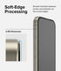 Ringke Easy Slide Tempered Glass Screen Protector for iPhone 15 Pro - 9H Hardness, Shatterproof, Case Friendly - 2 Pack