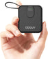 ODGUV Small Portable Charger with Built-in Cables,22.5W Fast Charging Power Bank,USB-C Mini Battery