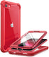 i-Blason Ares Case for iPhone SE 2022 (3rd Gen) - Dual Layer Rugged Clear Bumper with Built-in Screen Protector