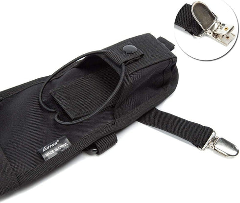 Universal Radio Shoulder Harness Holster Chest Holder Vest Rig for Police Firefighter Two Way Radio Search Rescue