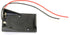 4pcs 9V Battery Holder Box with 2X Lead Wire Spring Clip, DIY Plastic Cell Batteries Container