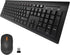 ONE-UP 2.4G Wireless Keyboard and Mouse Combo, Ergonomic Design, Silent Operation, for Mac, Windows, Laptop